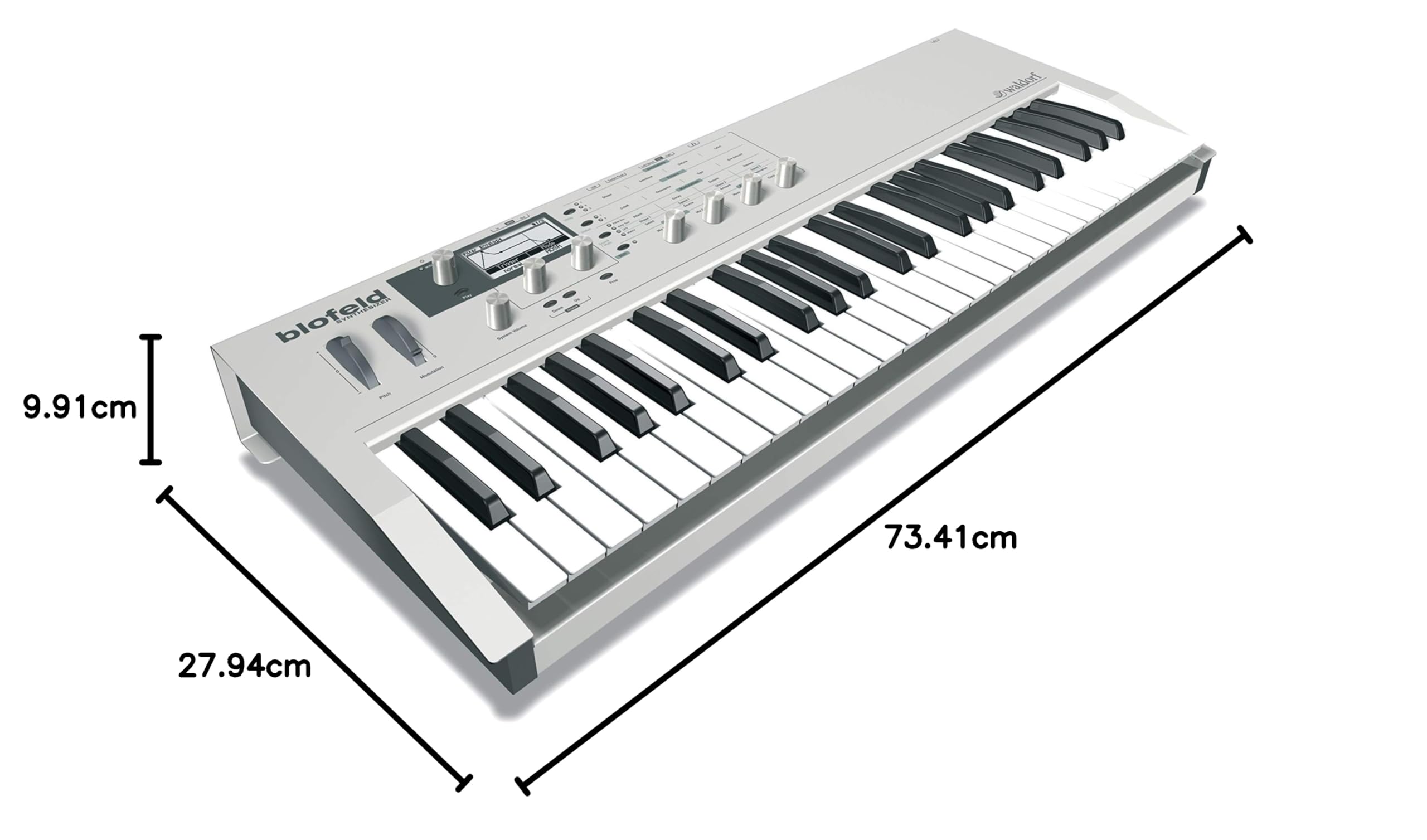 Sintesi Waldorf Blofeld Keyboard, analogico, con peso tastiera: mezza, 49 tasti