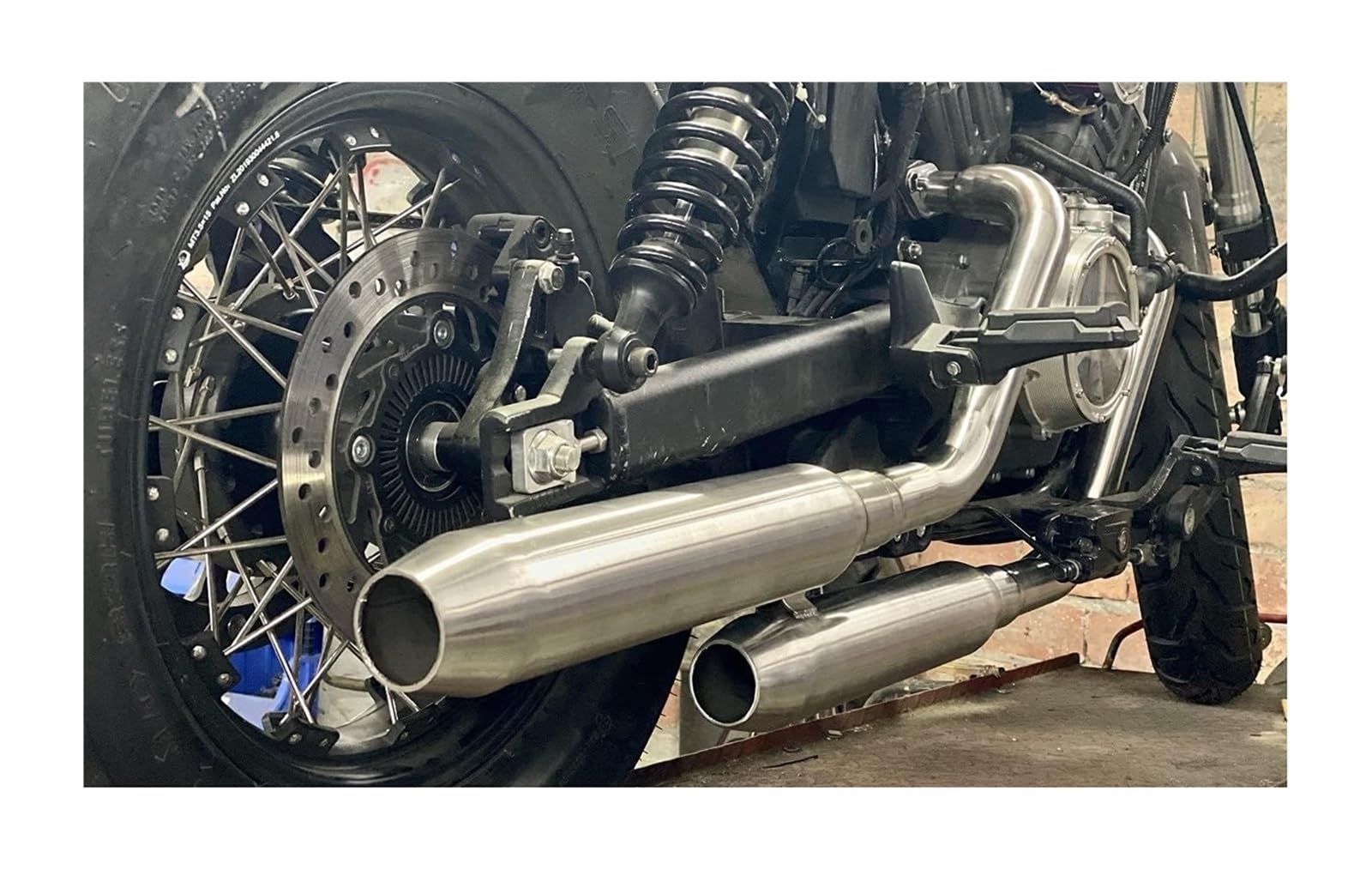Auspuff Mittelrohr Motorrad Für Motorrad 35mm 42mm 45mm 48mm 60mm Can DB Killer Schalldämpfer Noise Sound Eliminator Auspuff Einstellbare Rohr Zwischenauspuffrohr(45mm)