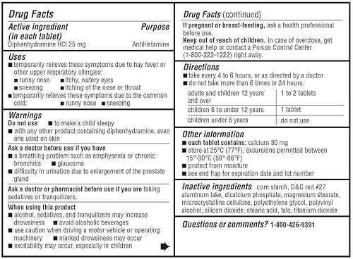 Miniatura 2 de Kirkland Signature Allergy Medicine 25 mg., 600 Minitabs