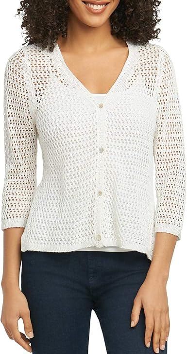 White cardigan in store Clearance