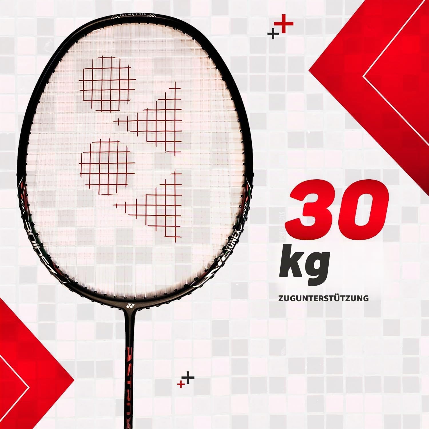 YONEX I-Serie Badmintonschläger 5U G4 | Graphit Badmintonschläger für Fortgeschrittene | 13,6 kg Spannung | Astrox Lite 37i, 43i, 45i Voltric Lite 35i, 40i, 47i Entwickelt in Japan