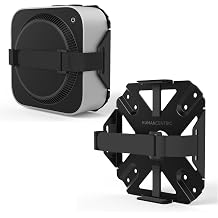 HumanCentric Mount Compatible with 2024 Mac mini, Custom Mount Adapter for Wall, Rack, Under Desk, Behind Monitor, 75x75mm and 100x100mm VESA Patterns, Does Not Work with Older Models