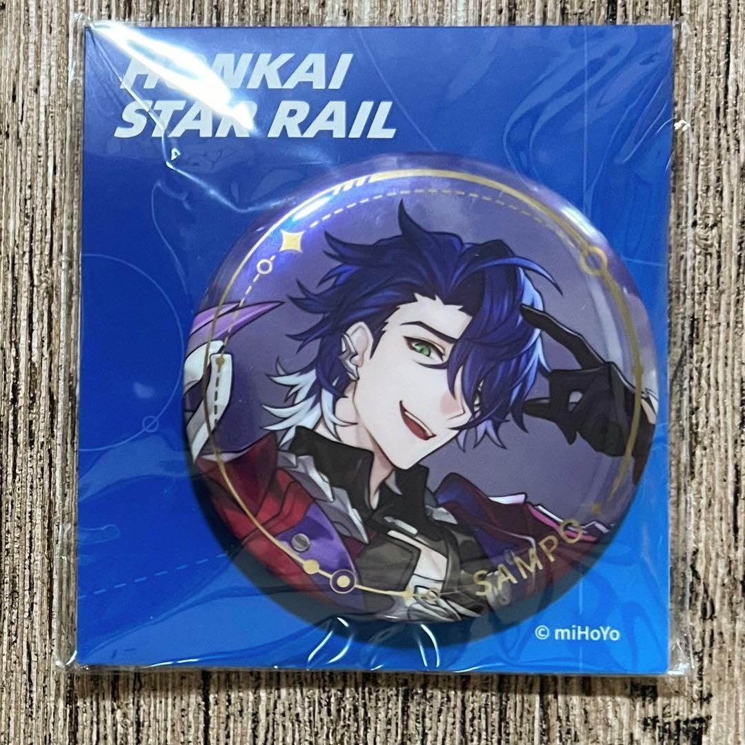 Amazon.co.jp: 崩スタ サンポ 缶バッジ 等身 崩壊スターレイル : おもちゃ