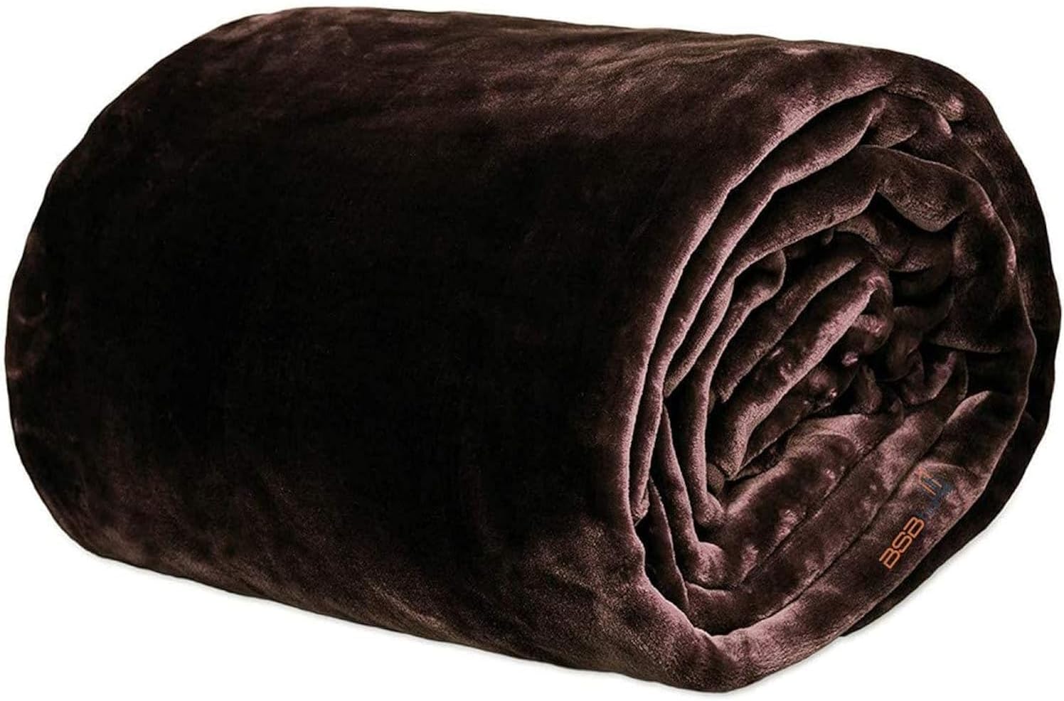 500 GSM Warm and Super Soft Light Weight Single Bed Mink Blanket for Winter(Brown),500 tc