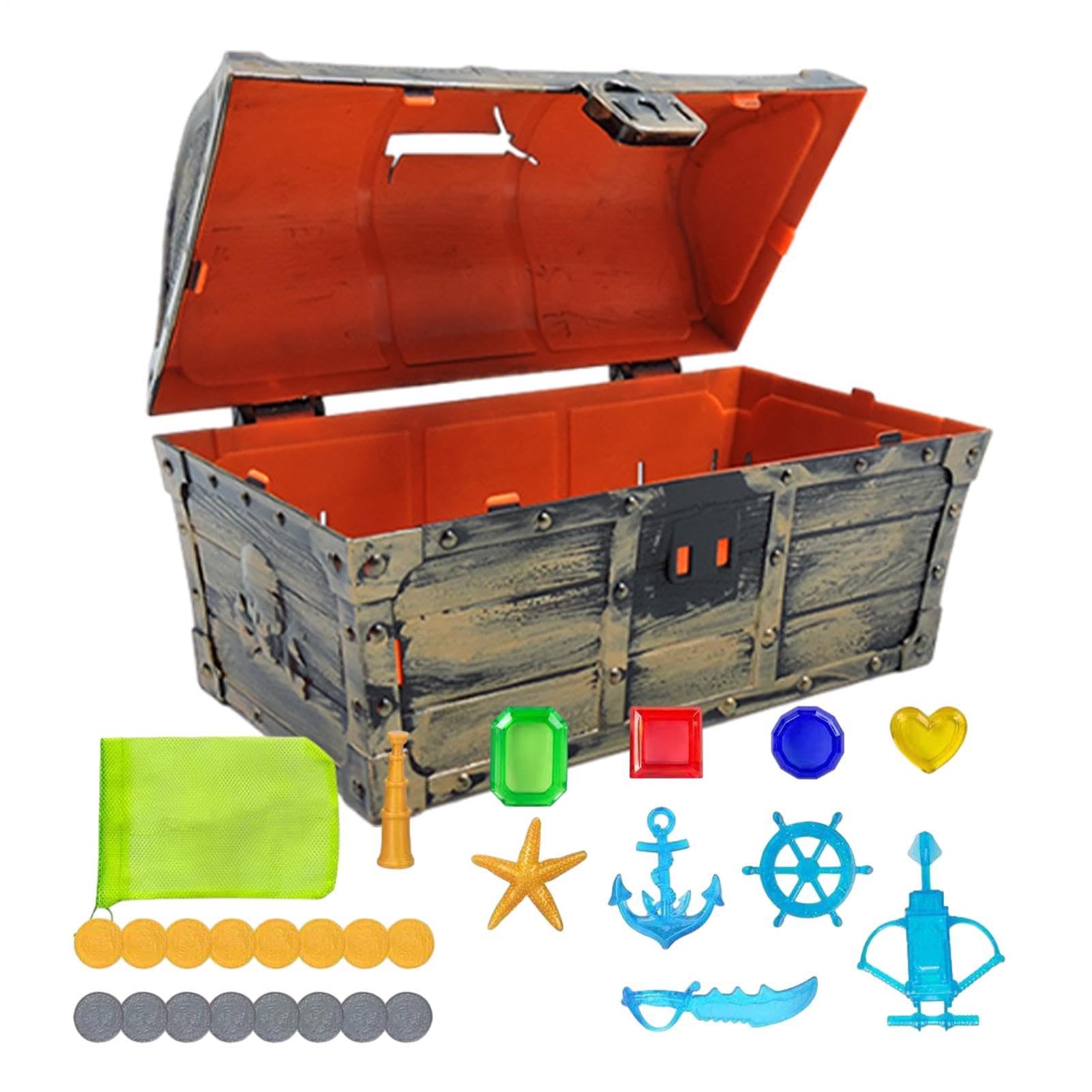 Cofres del Tesoro – Pro | Pirata – Cofres del Tesoro Pirata Grandes De Almacenamiento De Juguetes De Tamaño XL Colección Favorita De Los Maestros Cofre De Rendimiento Decorativo | 2026 Profe