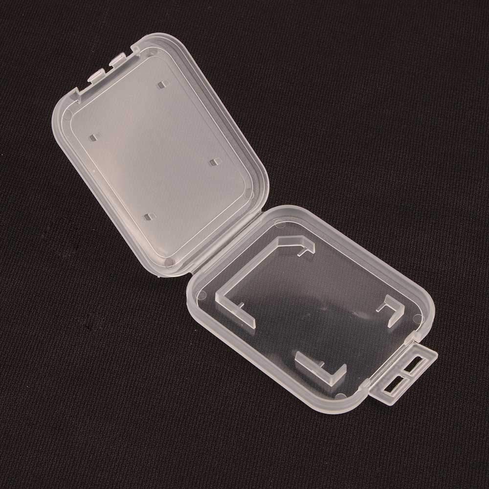 Protective SD Card Cases Little Boxes Memory Card Holders SD Memory Cases Holding Individual SD Cards Sturdy Durable Plastic Compact Cards Cases
