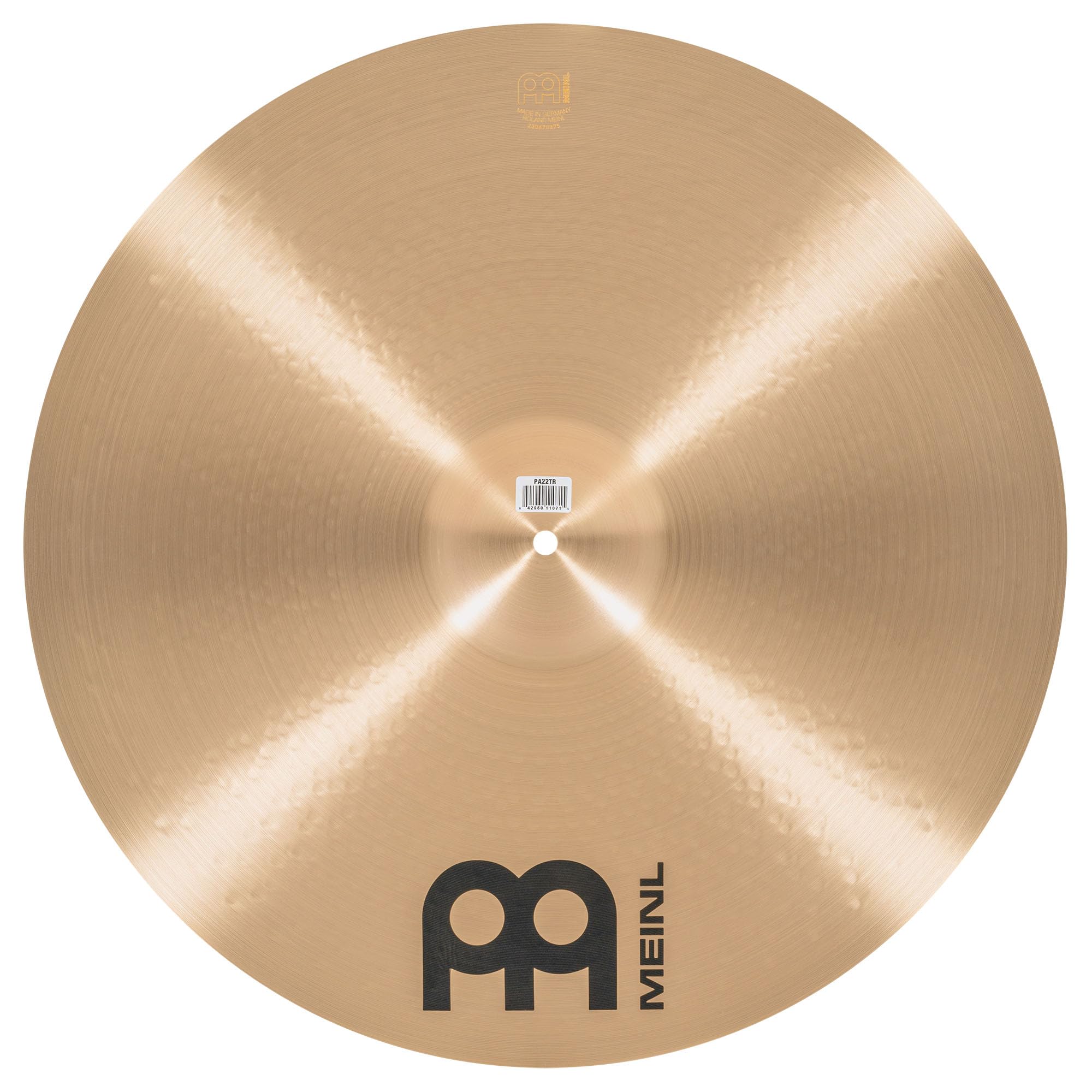 Meinl Cymbals Pure Alloy Traditional 22