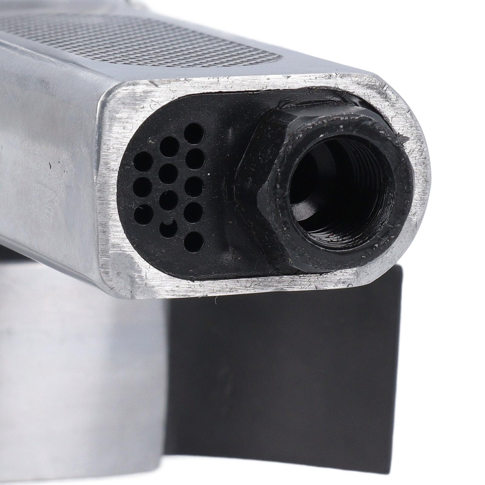 Gedourain Lijadora de Banda Neumática Lijadora Neumática Duradera para Metal Madera Plástico, Diseño Compacto para Proyectos de Bricolaje, Acero Inoxidable 20 Mm 16000 RPM para Profesionales