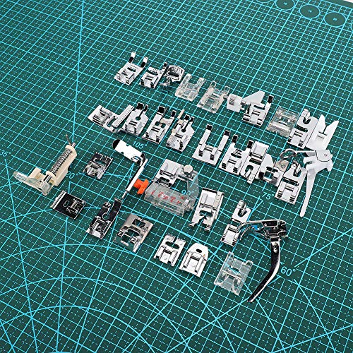 Kit de 32 Piezas de Pies Prensatelas para Máquina de Coser Multifuncional miniatura 6