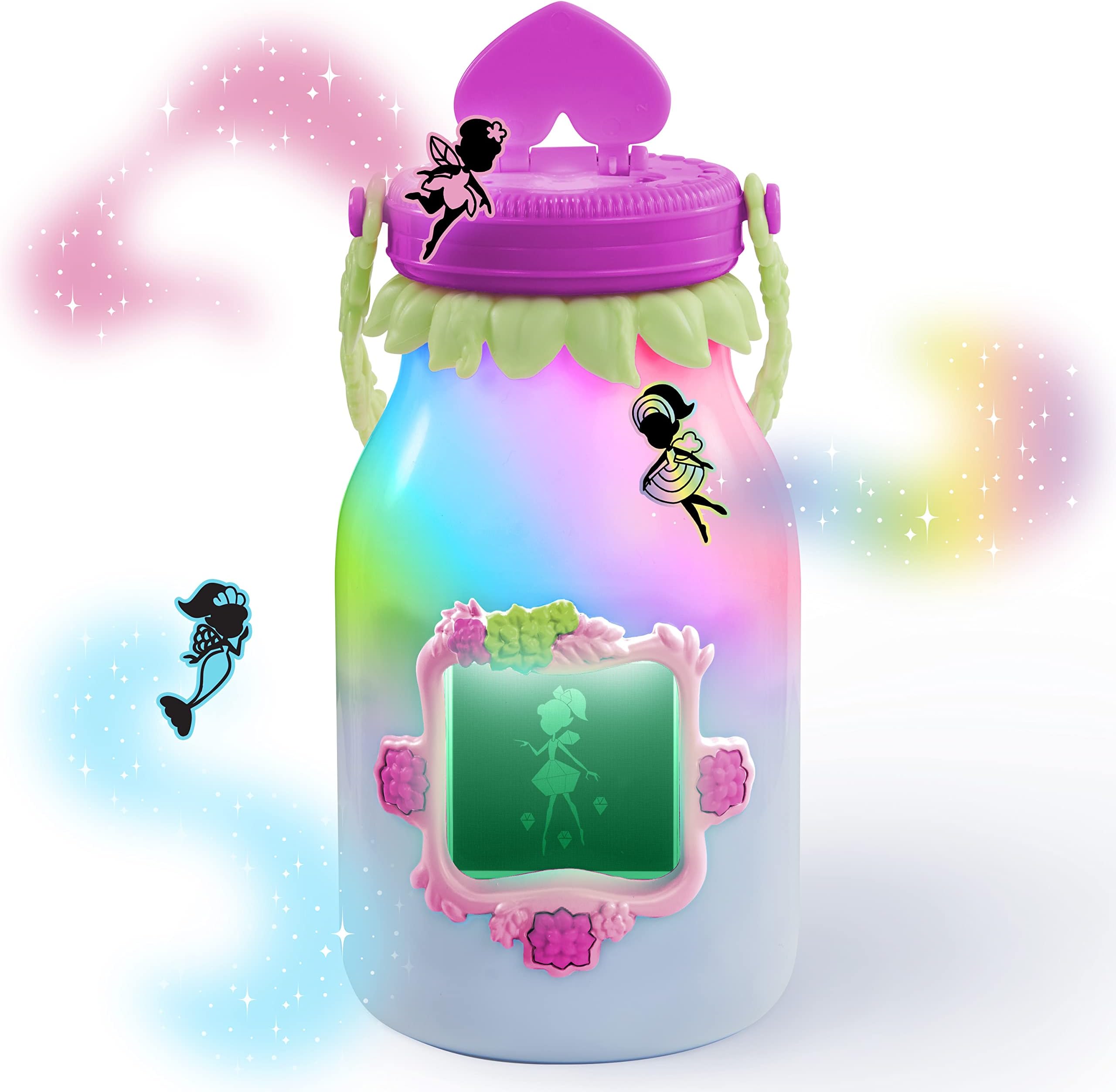 GOT2GLOW FAIRIESFinder - Electronic Fairy Jar Catches 30+ Virtual Fairies - Got to Glow in The Dark