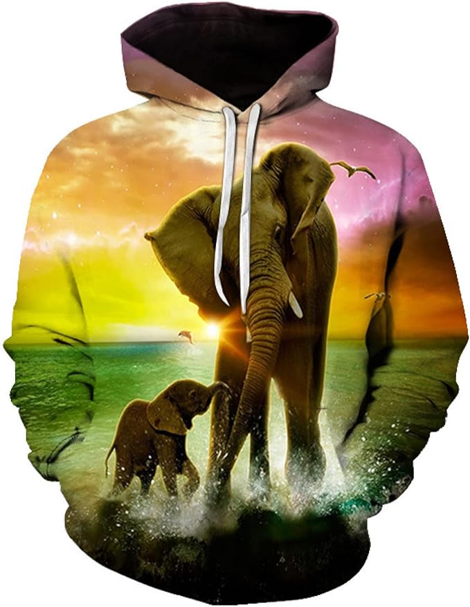 elephant hoodies amazon
