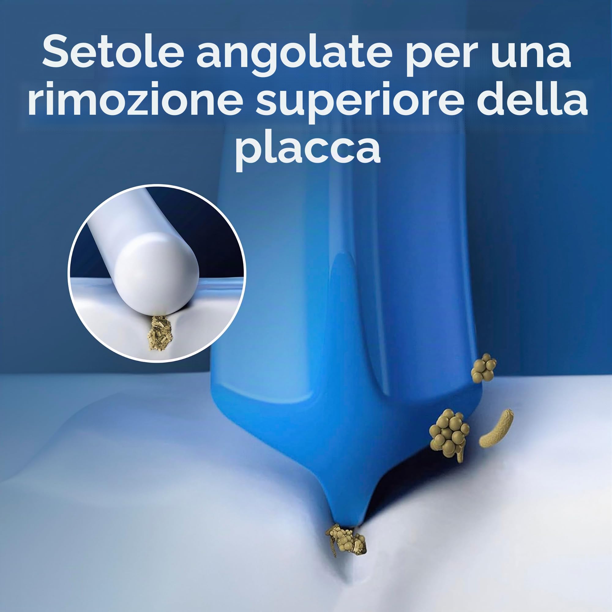 Oral-B CrossAction - Testine di ricambio per spazzolino elettrico, 6 pezzi, colore: nero