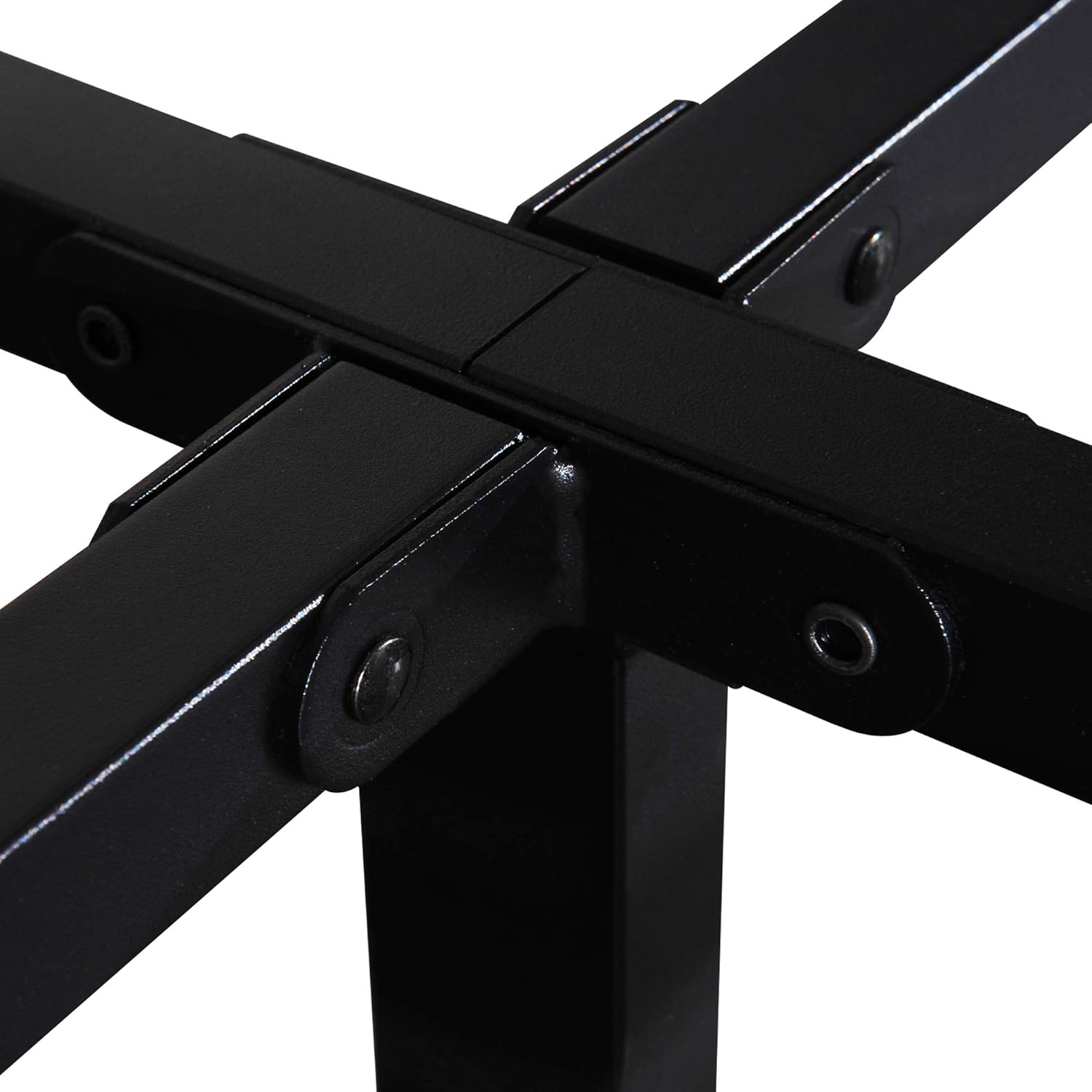 Homdock King Size Bed Frame-16 Inch Metal Platform Mattress Foundation/Sturdy Strong Steel Structure 3500 lbs Heavy Duty/Noise Free/None Slip/No Box Spring Needed/Black Finish