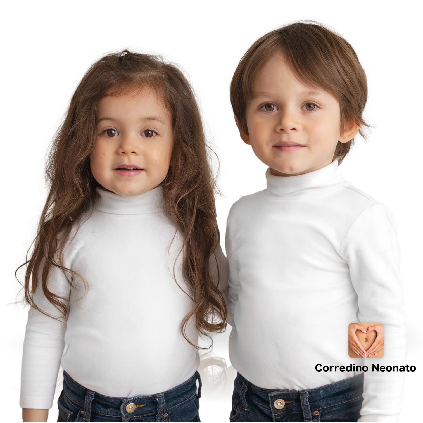 body lupetto neonato bambino bambina bimba caldo cotone
