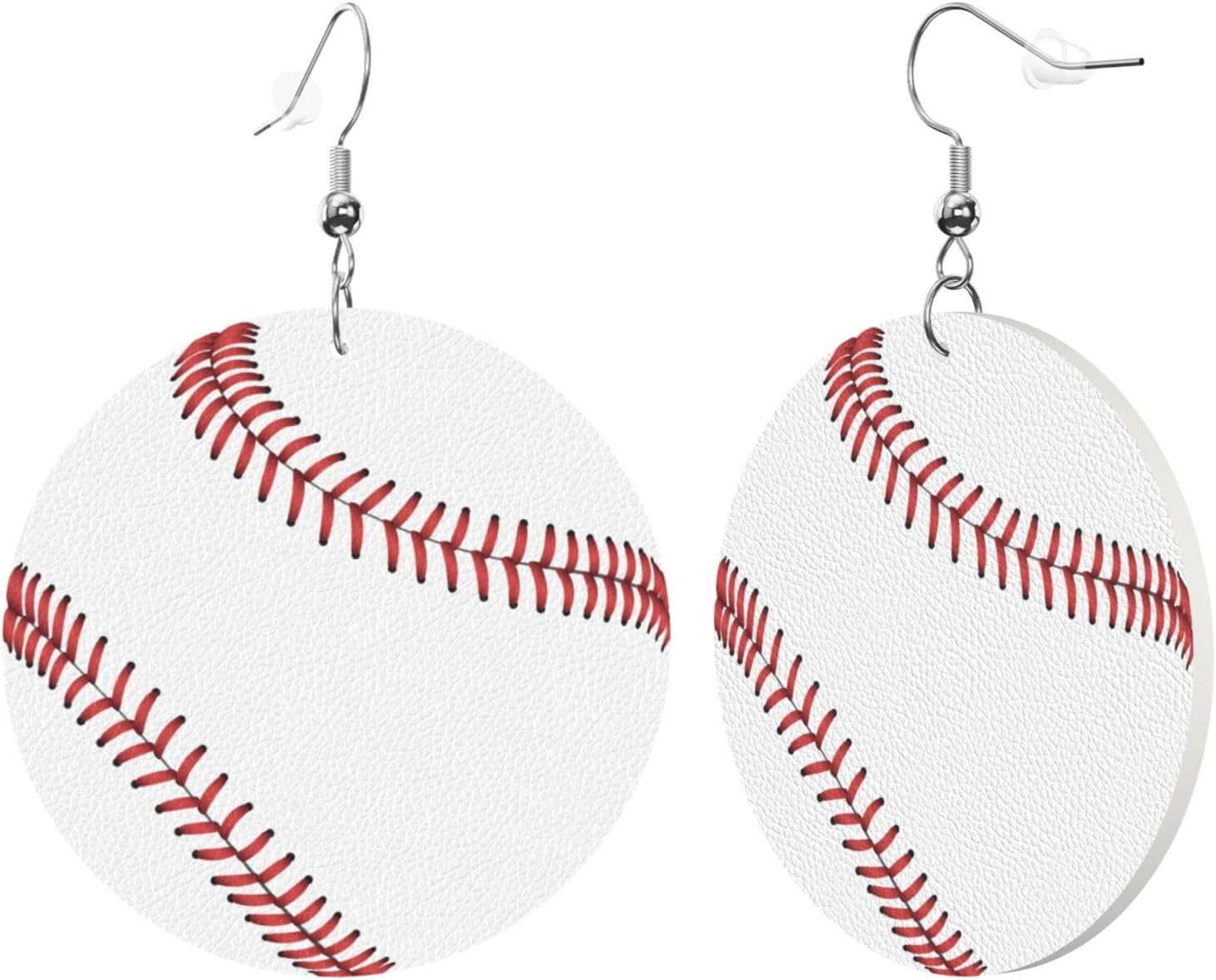 Checkered Earrings Faux Leather Teardrop Earrings For Women Drop Dangle Earrings Checkered Jewelry - Image 2