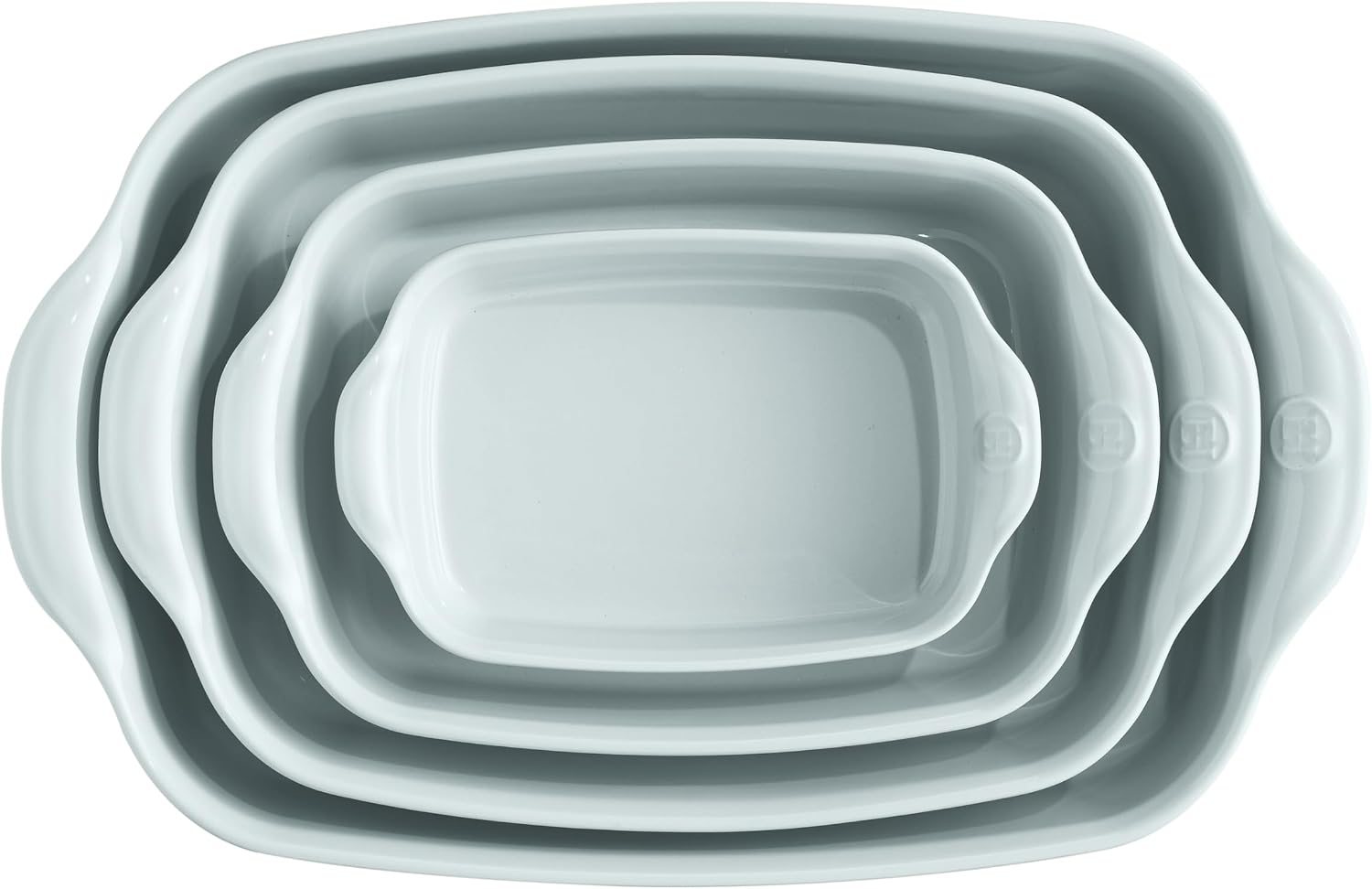 Emile Henry THE RIGHT DISH RECTANGULAR BAKER MEDIUM 14.2 x 9.1/3.1 qt, FOAM