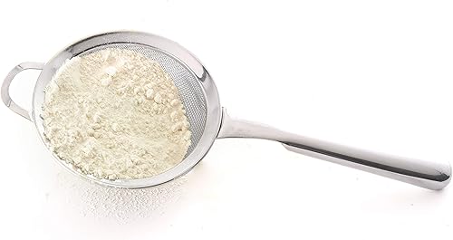 Miniatura 2 de Norpro Acero inoxidable 2152, colador de malla doble KRONA de 4 pulgadas, 4 pulgadas