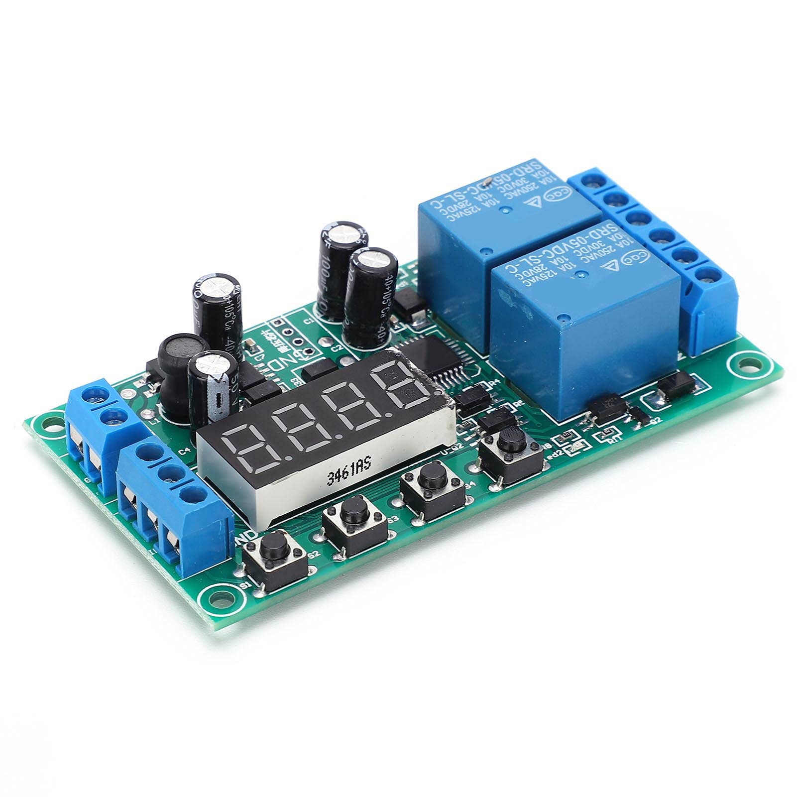 7-30V Relais-Schaltmodul Mit Sprach- & Lichtaktivierung – Einstellbare Verzögerung 1-60s, 10A/220V, ABS-Gehäuse – Für Smart Home & Industrie