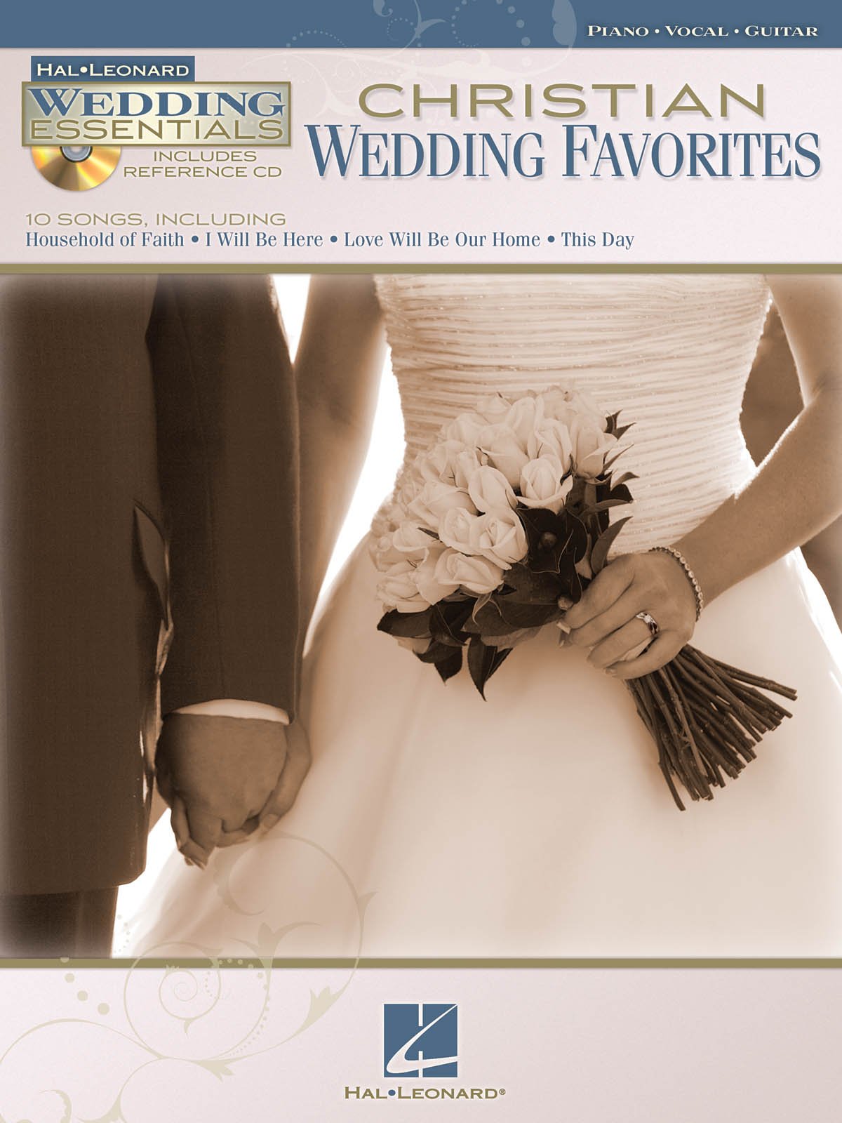 Christian wedding favorites piano, voix, guitare +cd (Wedding Essentials)