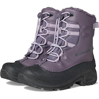 Ботинки Columbia Kids Bugaboot Celsius (Toddler/Little Kid/Big Kid) granite purple/lavender pearl