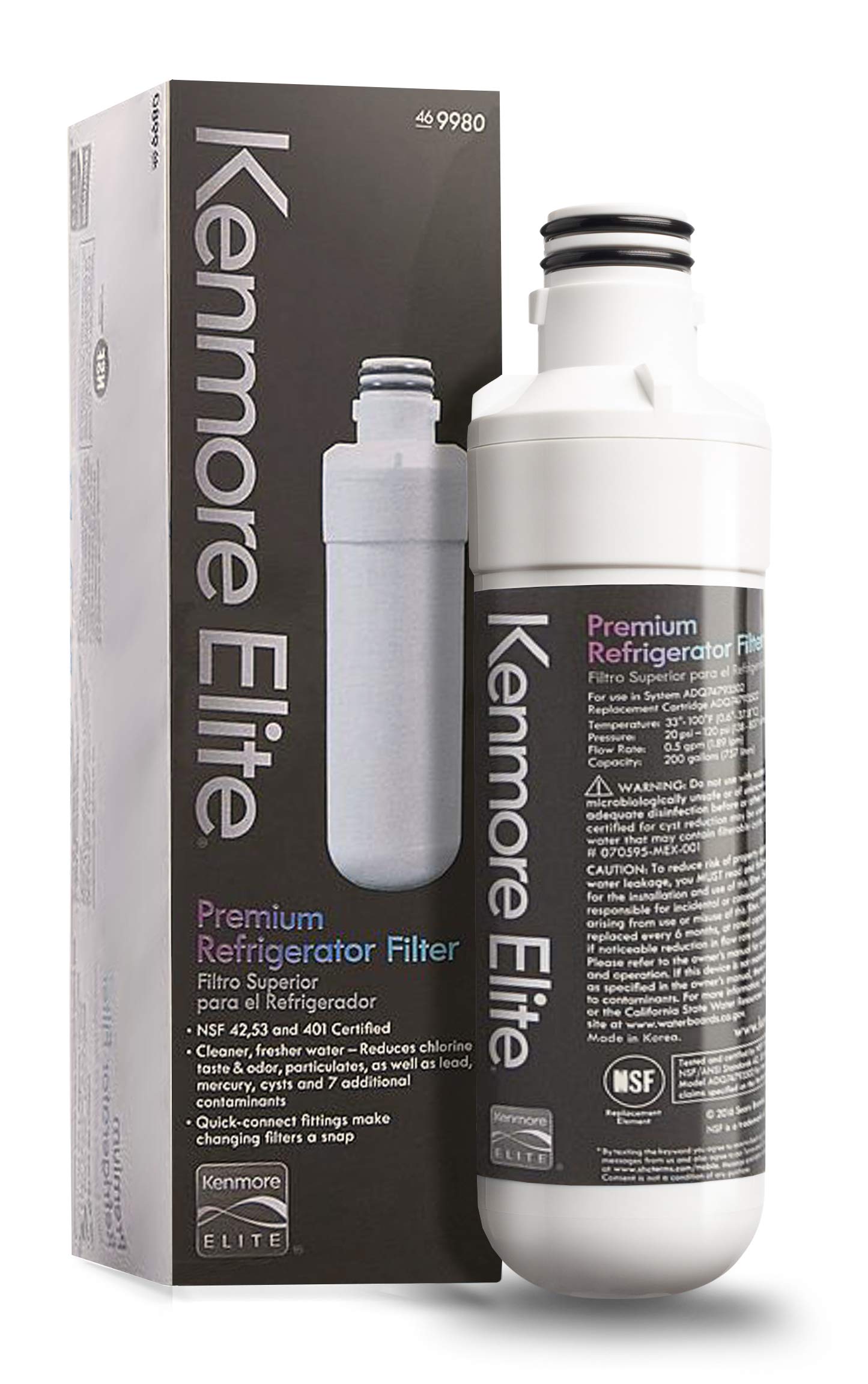 Amazon.com: Kenmore 9980 Refrigerator Water Filter : Appliances