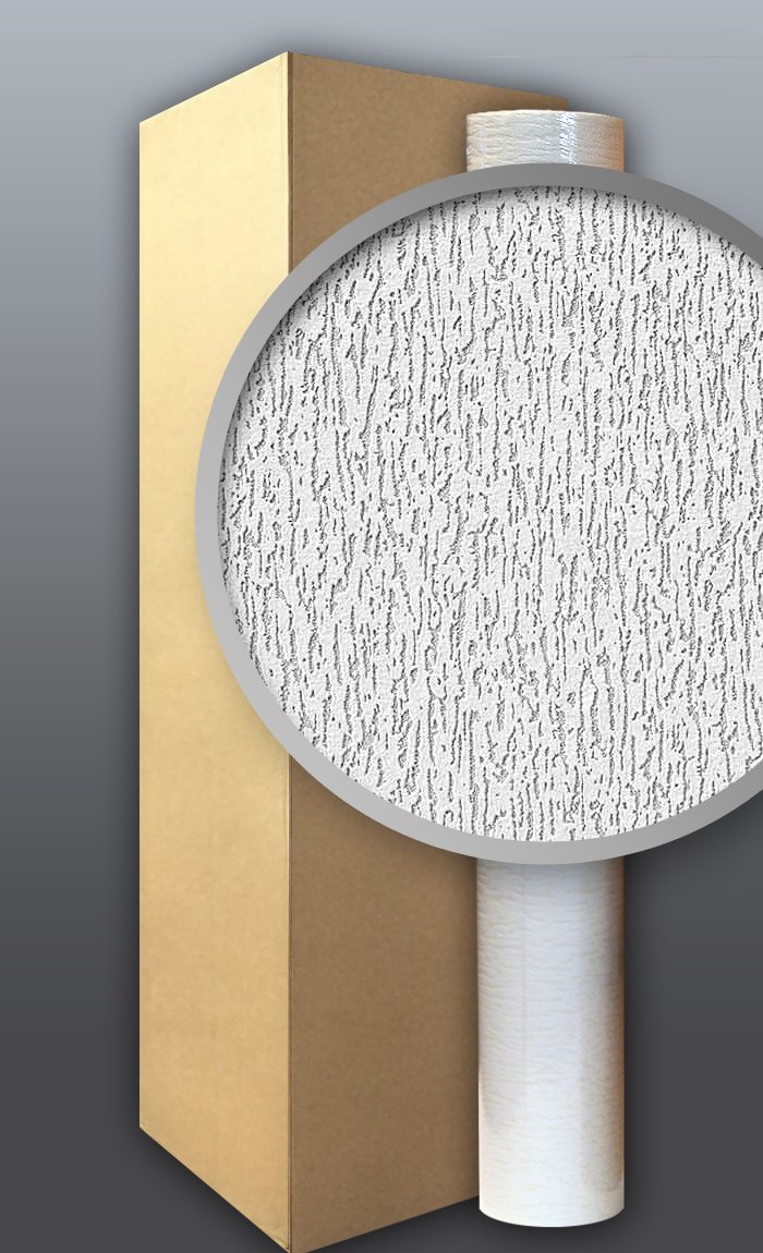 Papier peint blanc à peindre EDEM pour cacher les défauts muraux intissé relief