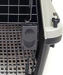 Puppy en plastique dur / porte-manteau Portable Pet Travel Kennel Sans Roues.