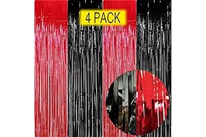 Red and Black Prom Decorations 2024