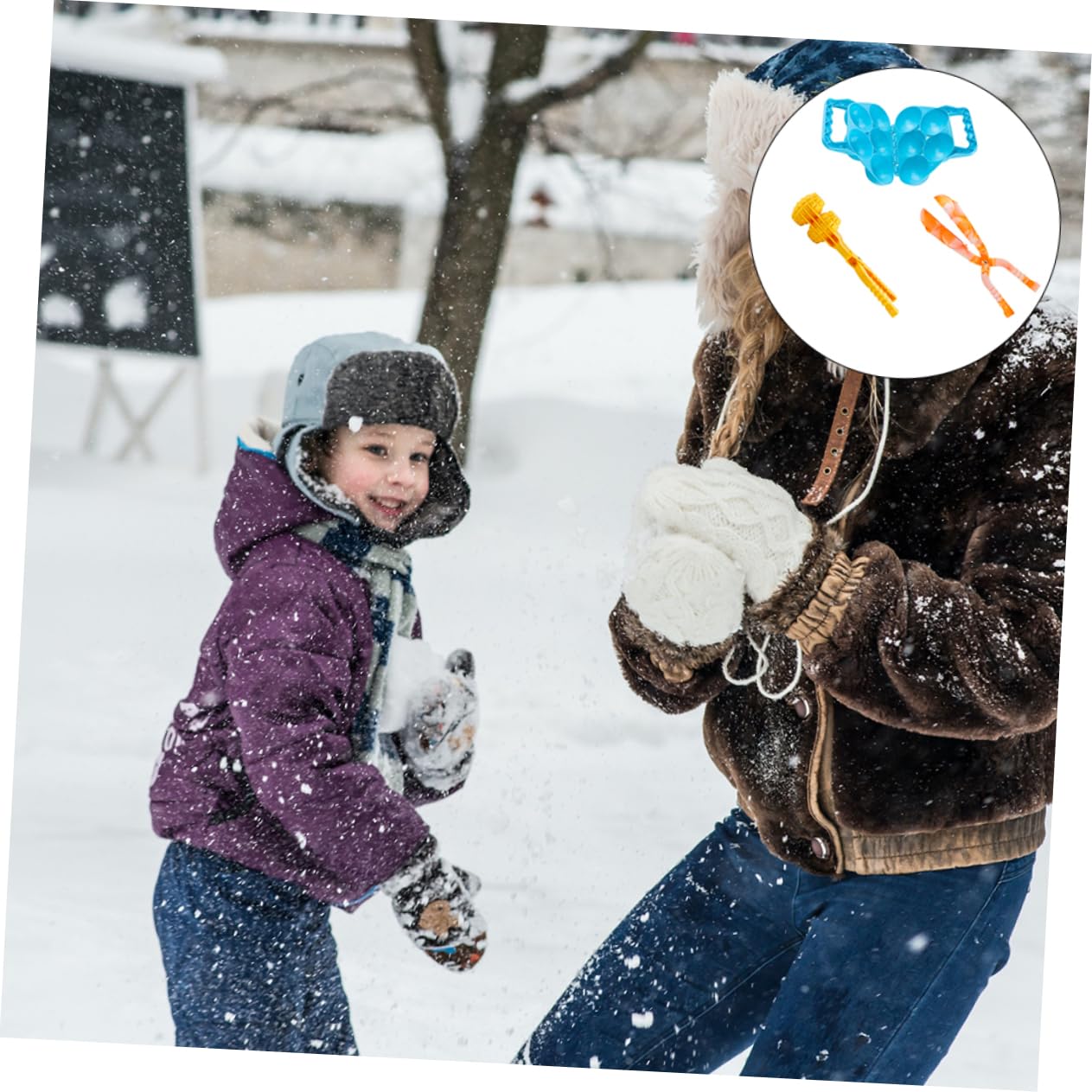 Toyvian 3Pcs Fighting Tool Plastic Clips for Fun Outdoor Random Color for Family Fights and Interactive Play Random Color