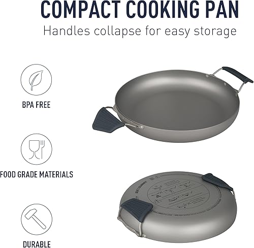 Miniatura 5 de Sea to Summit X-Pan - Sartén de aluminio para camping, 8 pulgadas