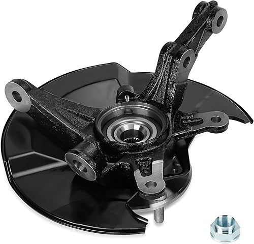 Miniatura 8 de Conjunto de cubo de cojinete de dirección y cojinete de rueda delantero derecho e izquierdo compatible con Honda Civic 2006-2011, reemplazo para