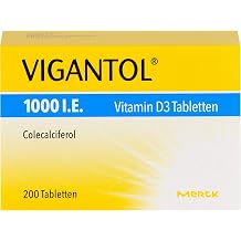 Vigantol 1000 IU 200 pcs. Tablets.
