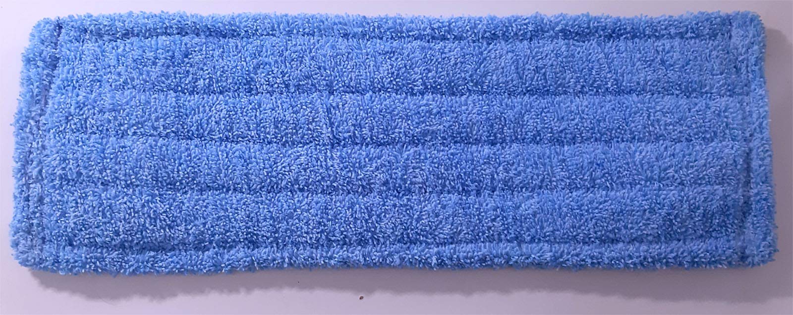 10 Franges Microfibre Duo 40 cm (Languette à oeillet et Poche) qualité Professionnelle - 400 lavages en Machine - Grande Absorption pour Support à Plat à Poche ou à Languette