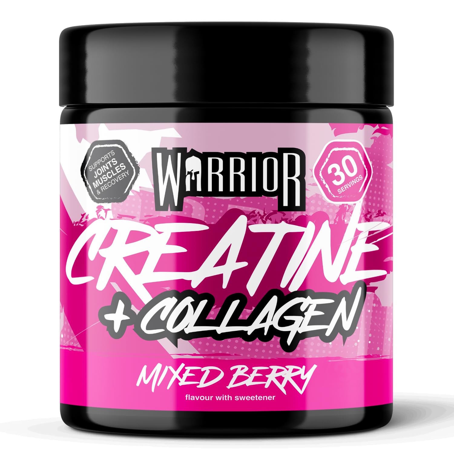 Warrior Creatine Plus Collagen Peptides 270g Muscle Recovery Supplement