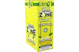 Lemonade Flavor Cigar Wraps by Hemp Zone