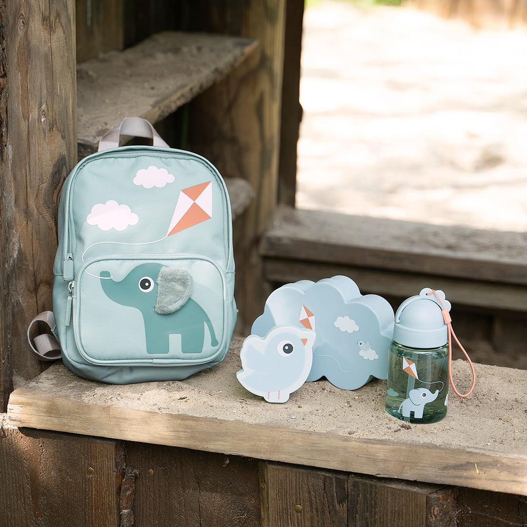 Done By Deer Mochila de lona para niños, color azul Elphee, ligera, correas ajustables, duradera, apta para niños, perfecta para la escuela y viajes
