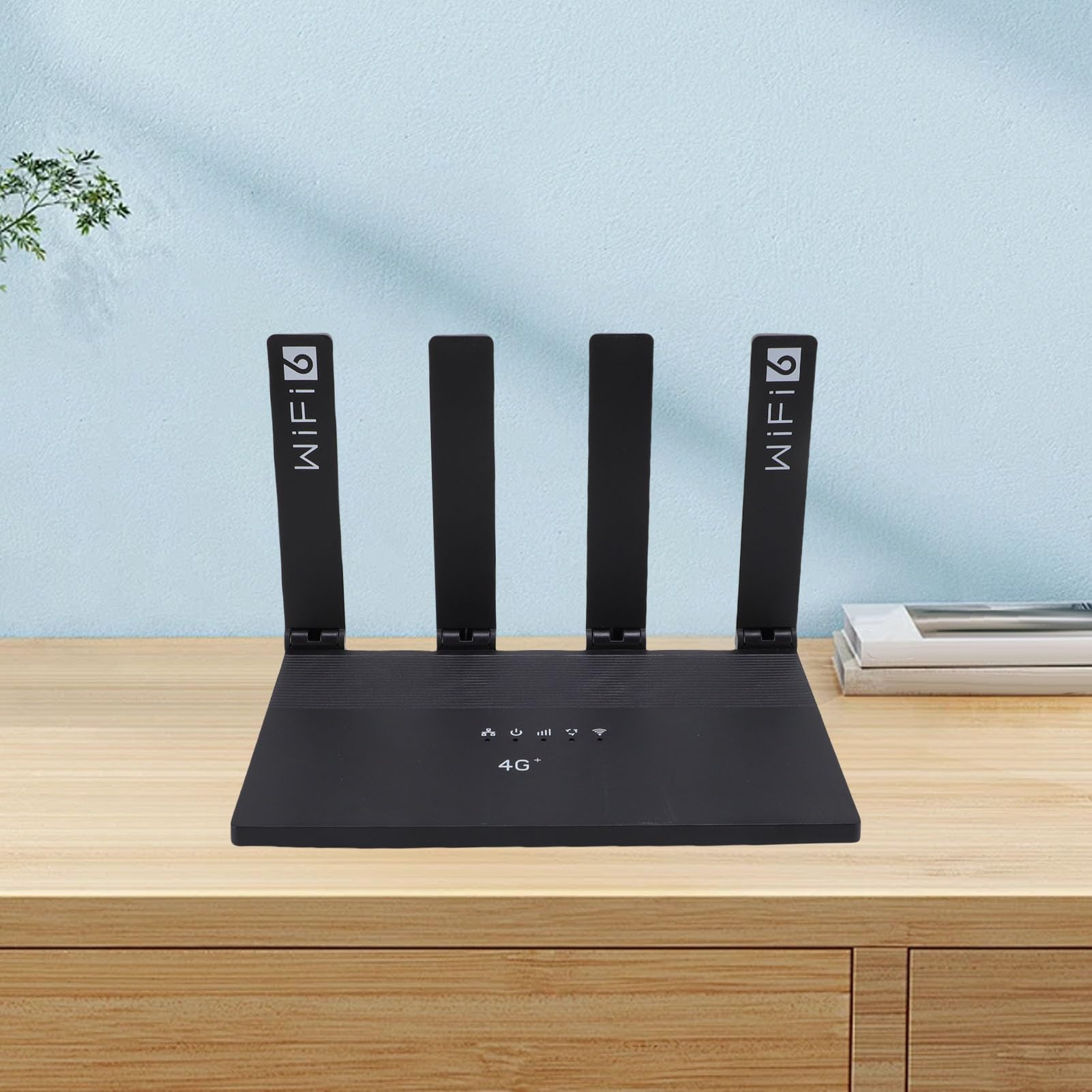 4G LTE Wi -Fi Router Bezprzewodowy Hotspot z Gniazdem Karty SIM 5000 MAh Bateria 300 Mb/S prędkość Domu, Biuro, do 32 urządzeń 4 Anteny
