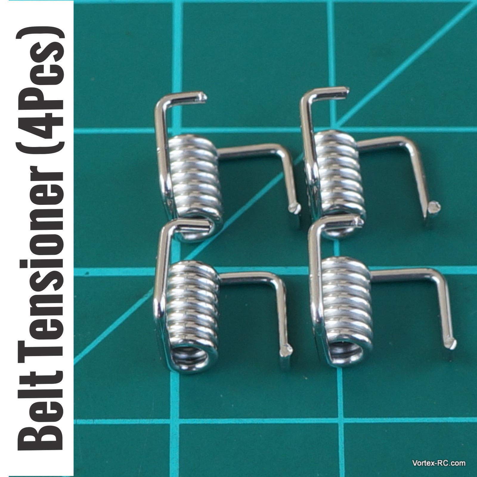 GenericTorsion Steel Spring Belt Tensioner Belt locking spring for GT2 6mm belt 4Pcs)