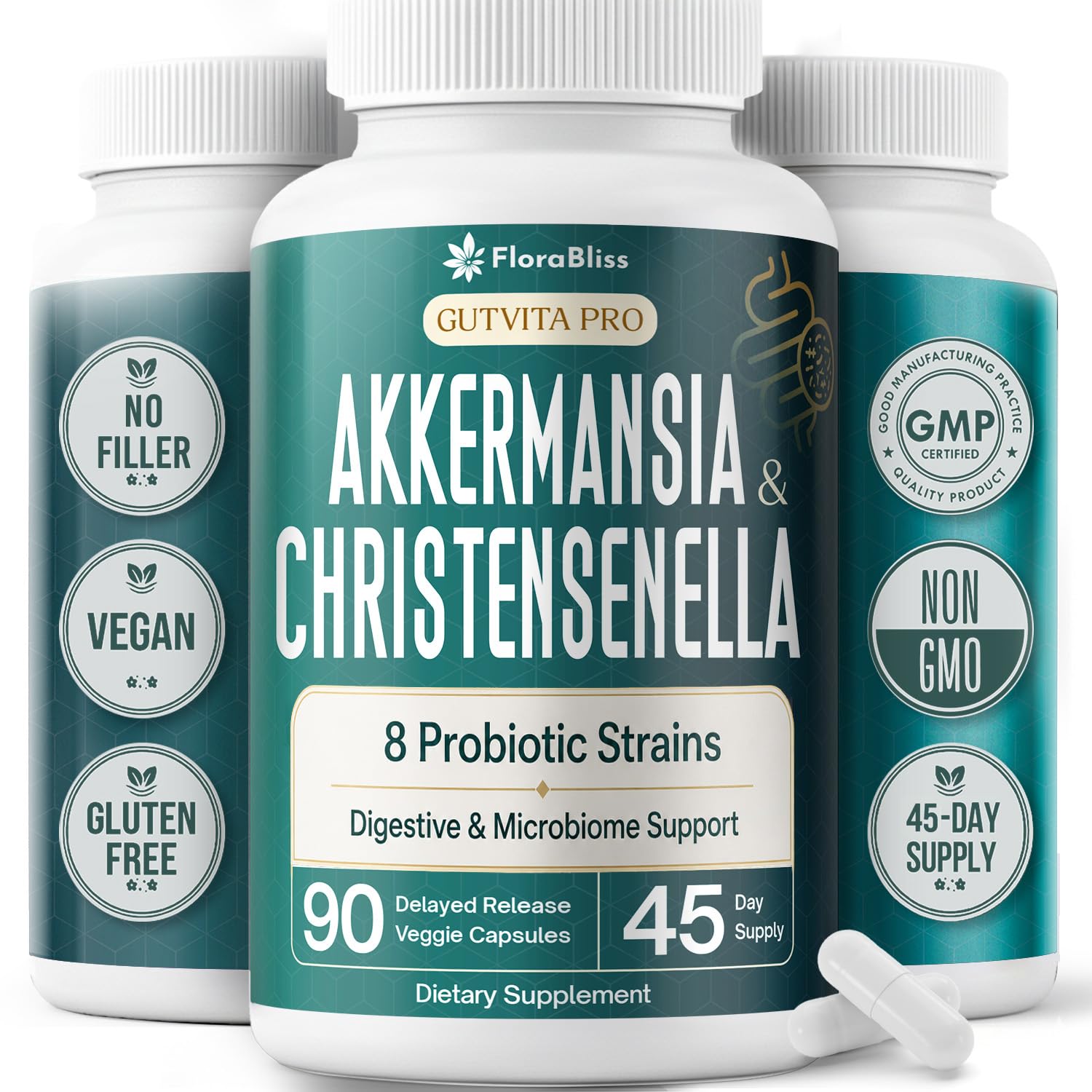 Amazon.com: With Christensenella & Akkermansia, 8 Probiotic