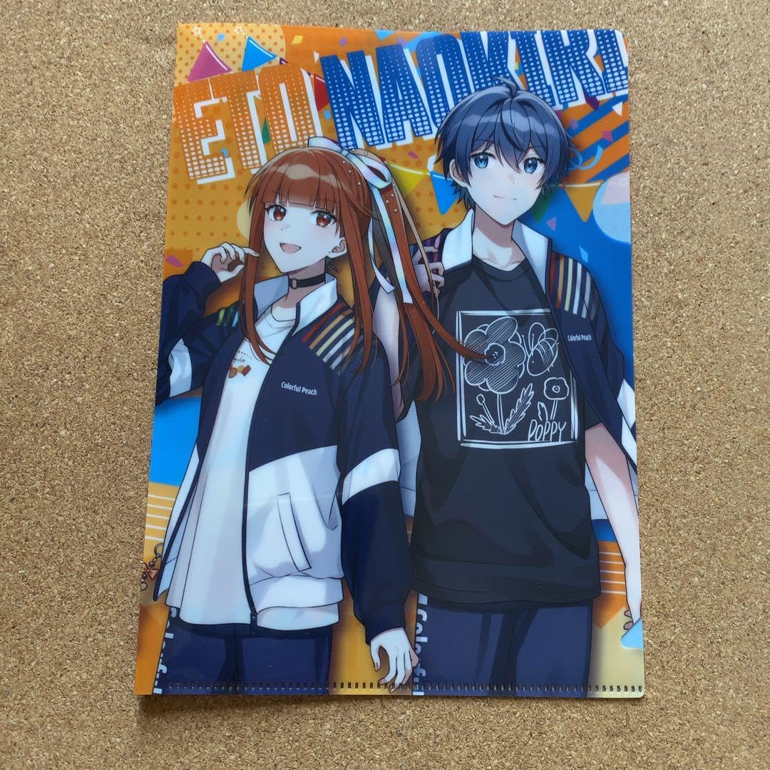 カラフルピーチ　なおきり　クリアファイル & バッジ カラフルピーチ なおきり クリアファイル & バッジ