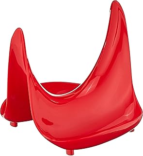 Hutzler Pot Lid Stand, Large, Red