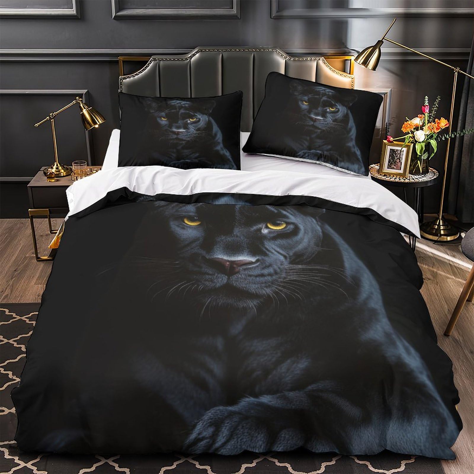 Parure de lit microfibre anti-acariens pour le sommeil léger des enfants