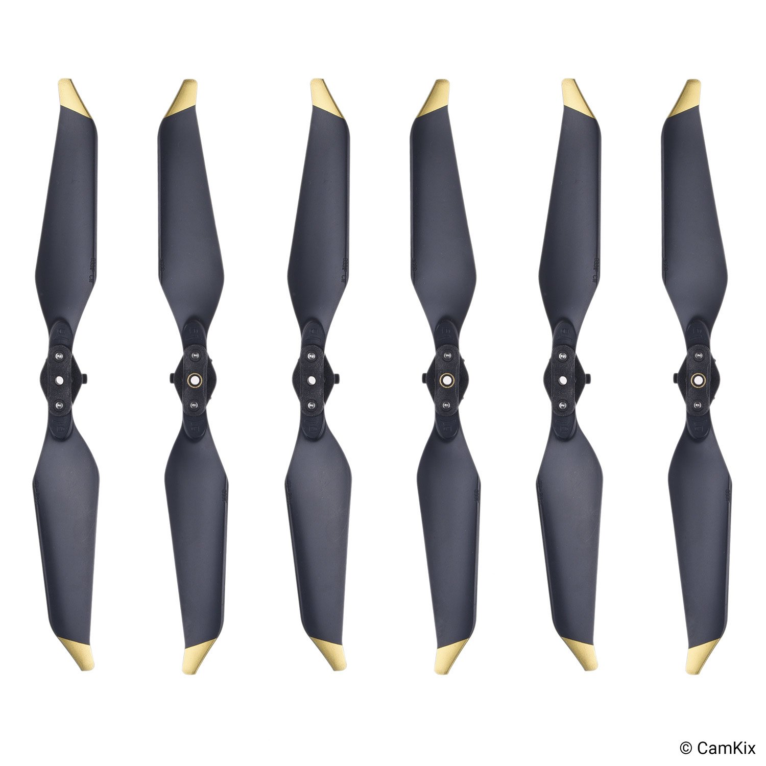 CamKix Propellers Replacement for DJI Mavic Pro/Platinum - 6 Blades - Low Noise - Quick Release Foldable Wings - Flight Tested Design - Essential Accessor