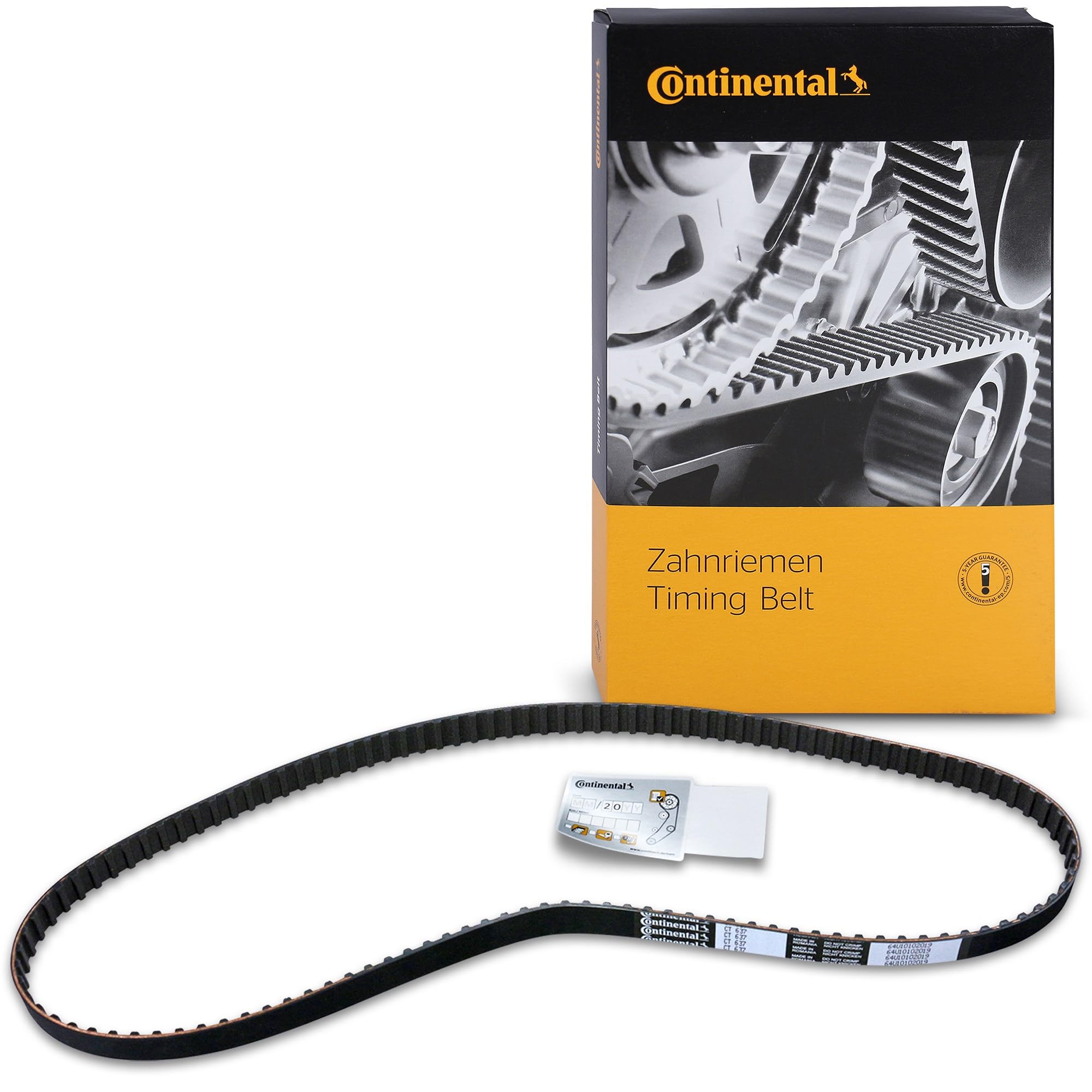 Timing belt CT637 CONTINENTAL CTAM for AUDI VW SEAT PORSCHE