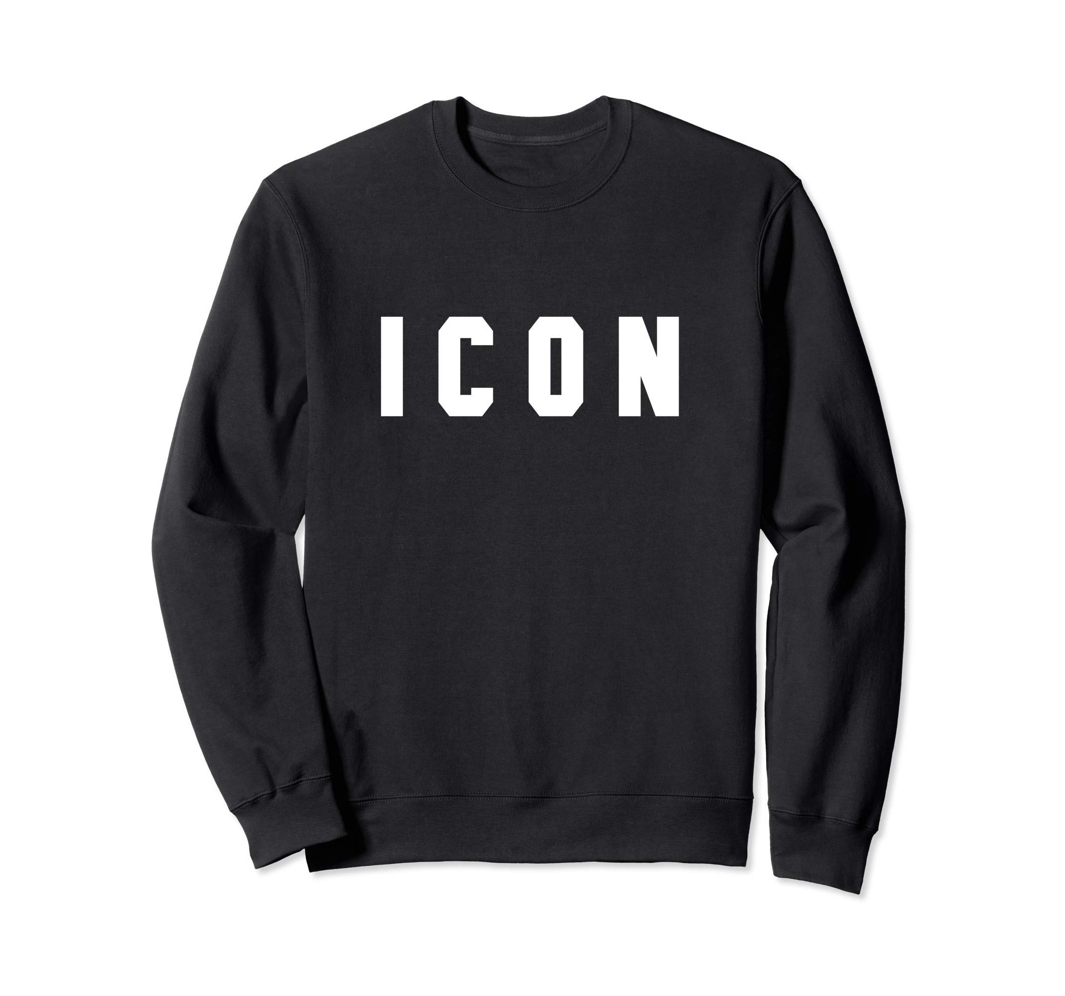Cool ICON Design - Simple Word Trendy ICON Sweatshirt