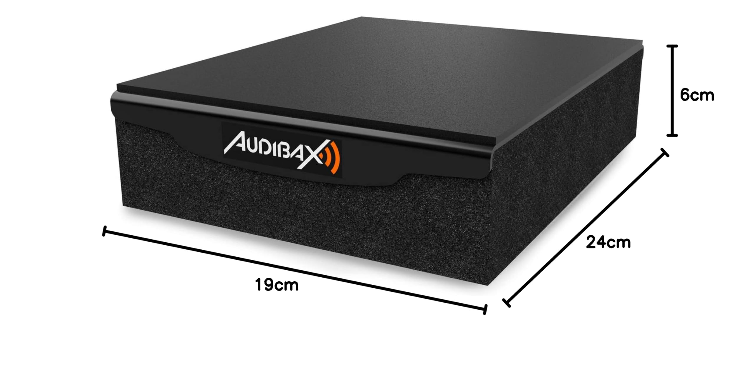 Audibax Pad 5 Plus Pad Aislamiento/Antivibración Monitores Estudio/Altavoces