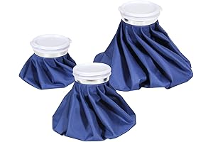 Ohuhu 3 Packs Ice Pack Pouch: Easy-to-Use Ice Packs for Pain Relief