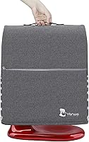 Vista 2 de Yarwo Funda para batidora de pie compatible con batidora KitchenAid de 6-8 cuartos, cubierta protectora contra el polvo con asa superior y bolsillos