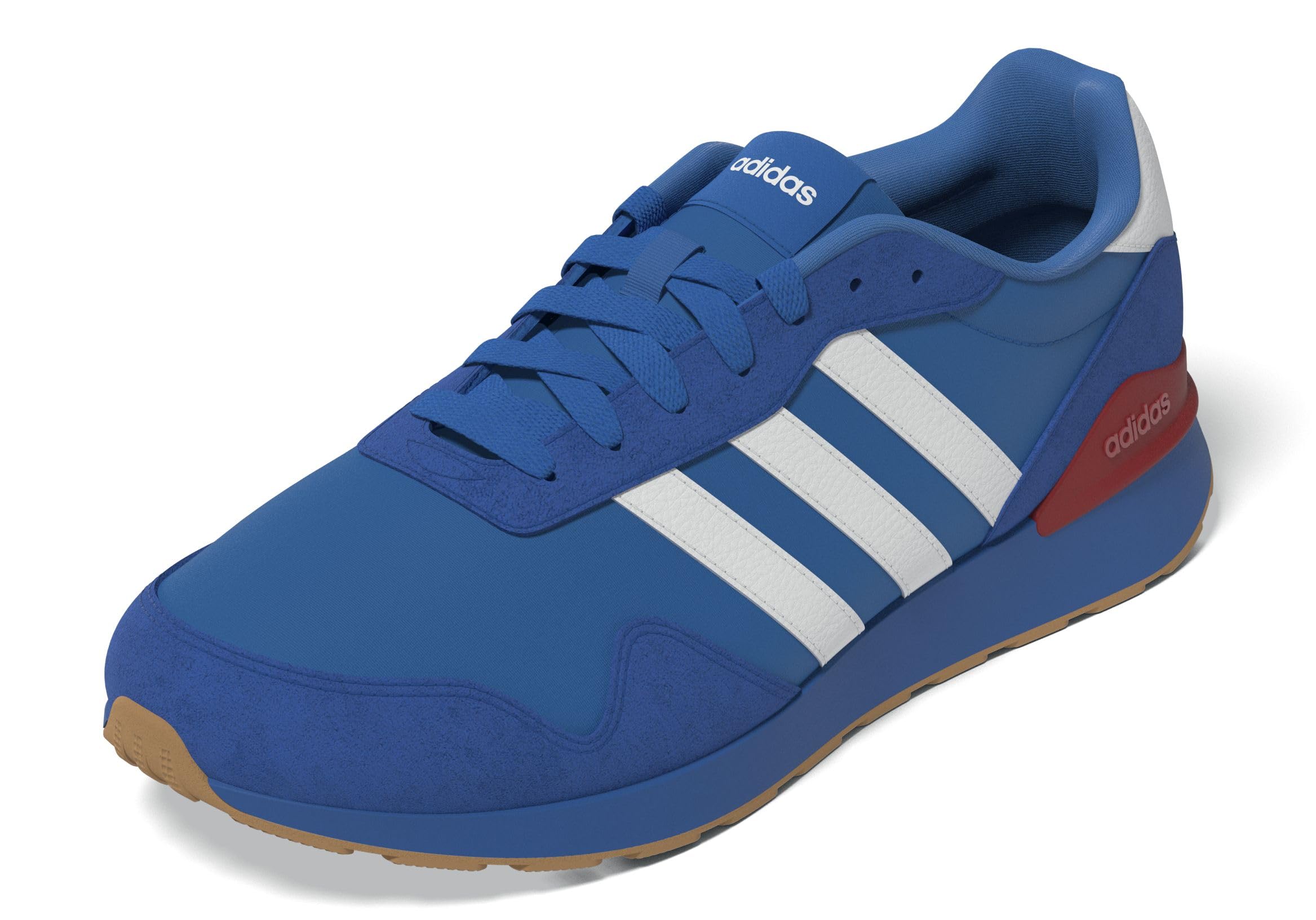adidas Damen Run 60s 4.0 Shoes, Bright royal/FTWR White/Team royal Blue, 40 2/3 EU