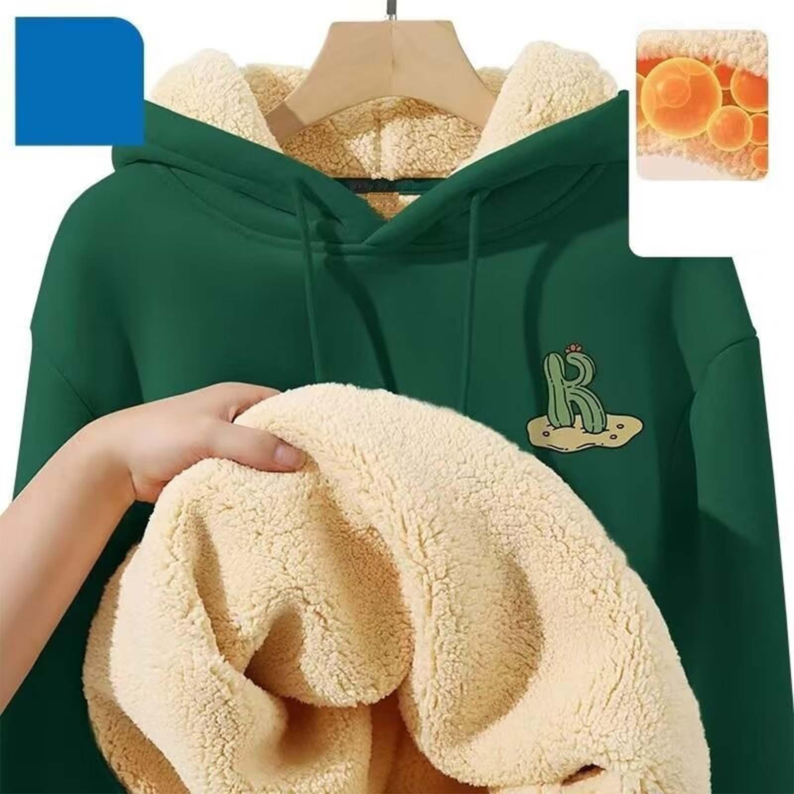 Camisa Sin Mangas Hombre American Sweatshirt Men's Winter Plus Velvet Thickened Warm Cold Proof Heavy Chaleco De Marca Sudadera Mujer Muscle Fit Moto Proteccion Solar para Kit Pesca
